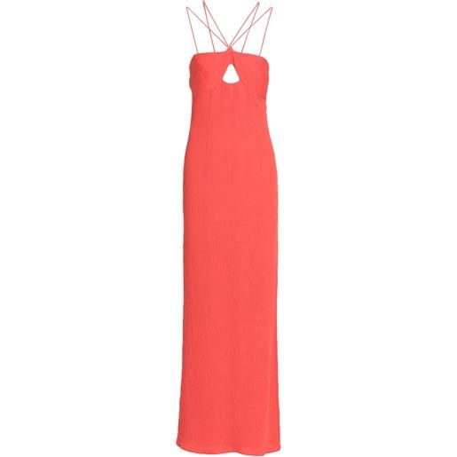 STAUD - vestito estivo - corallo