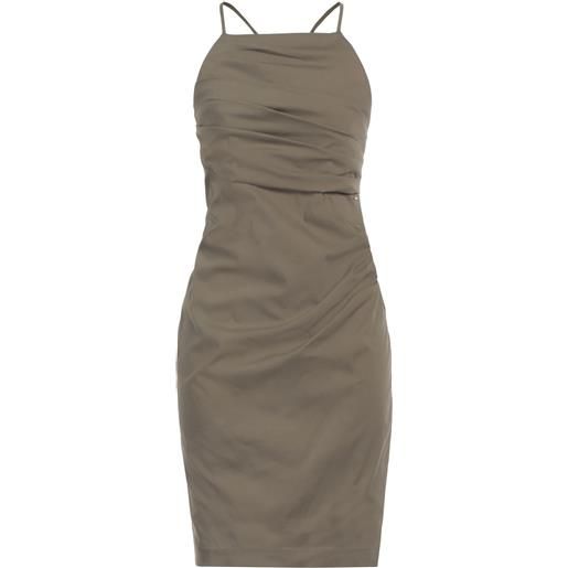 PINKO - tubino - verde militare