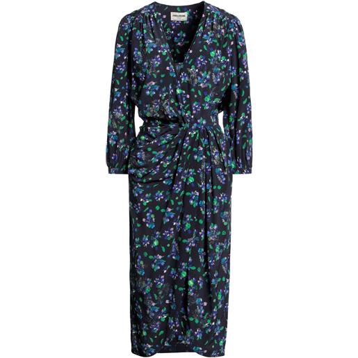ZADIG&VOLTAIRE - vestito in seta - blu notte