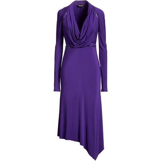 TOM FORD - vestito midi - viola