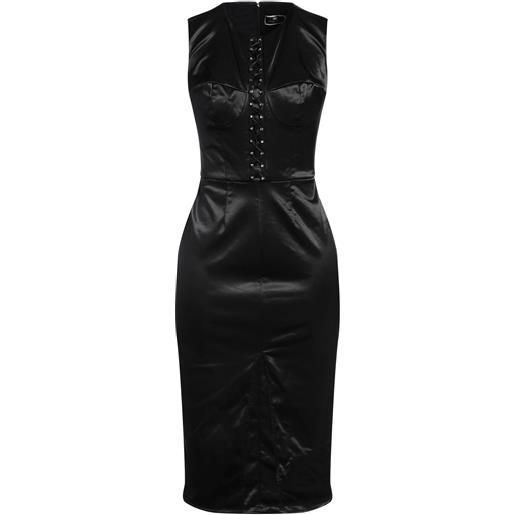ELISABETTA FRANCHI - tubino - nero