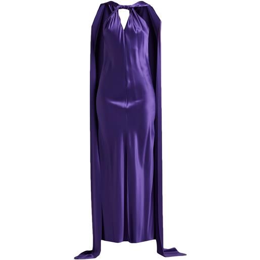 MAX MARA - vestito da cerimonia - viola scuro