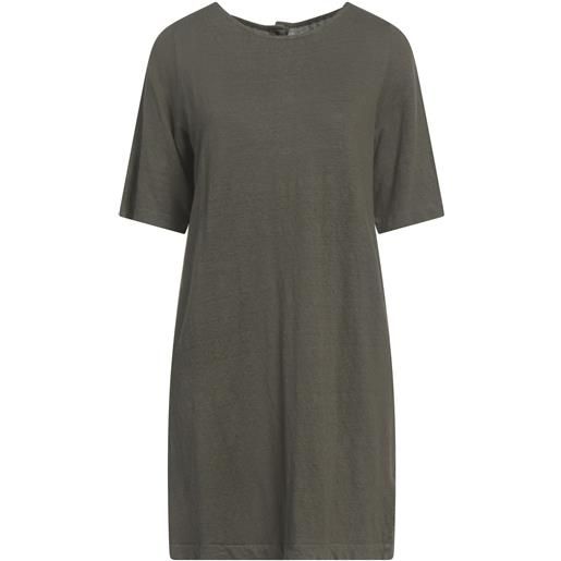 MAJESTIC FILATURES - vestito corto - verde militare
