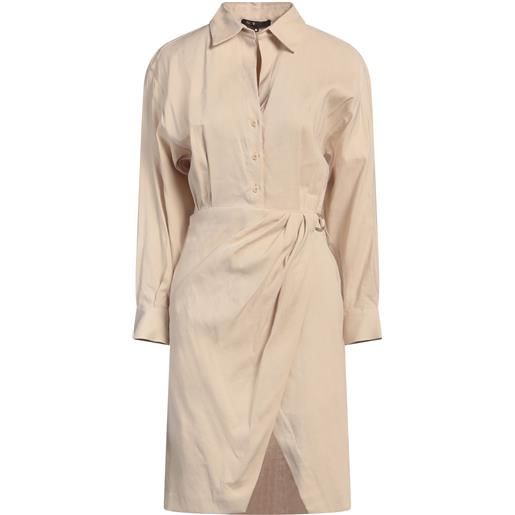 MAJE - vestito chemisier - beige