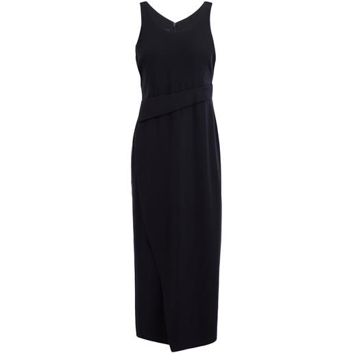 EMPORIO ARMANI - tubino - blu notte