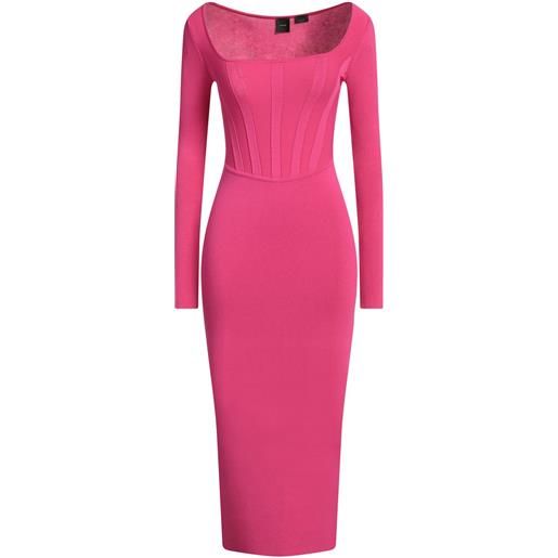 PINKO - tubino - fucsia