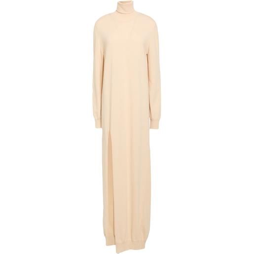 SEMICOUTURE - vestito in maglia - avorio