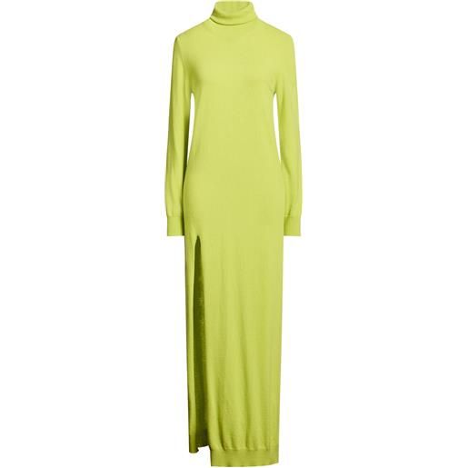 SEMICOUTURE - vestito in maglia - verde lime