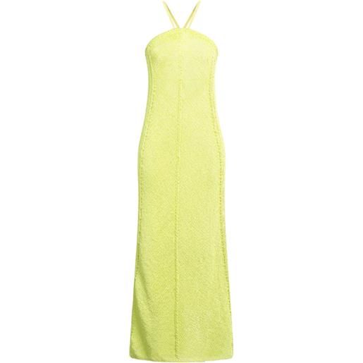 FORTE_FORTE - vestito midi - verde lime