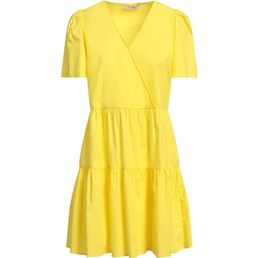 TWINSET - vestito corto - giallo