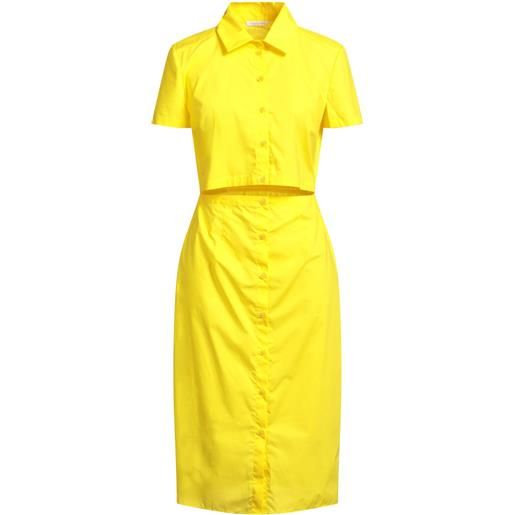 PATRIZIA PEPE - vestito chemisier - giallo