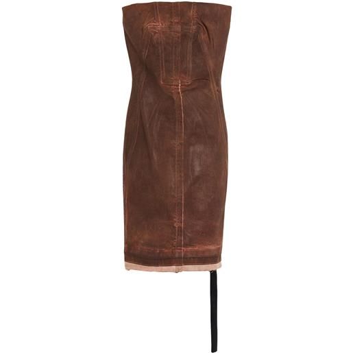 DRKSHDW by RICK OWENS - tubino - ruggine