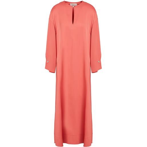 AGNONA - vestito midi - corallo