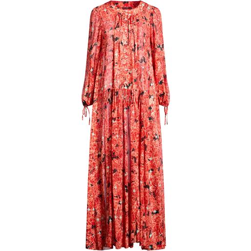 HIGH - vestito chemisier - arancione