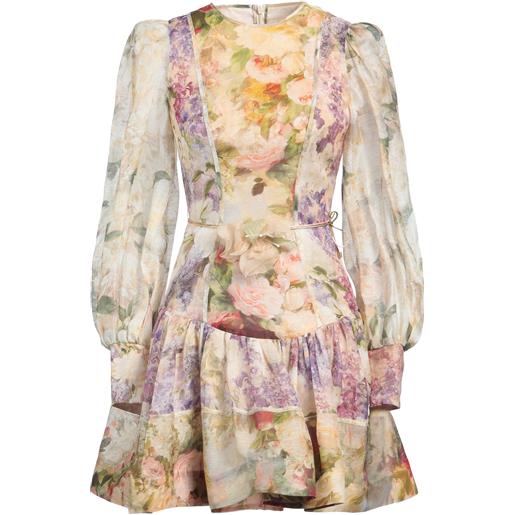 ZIMMERMANN - vestito corto - albicocca