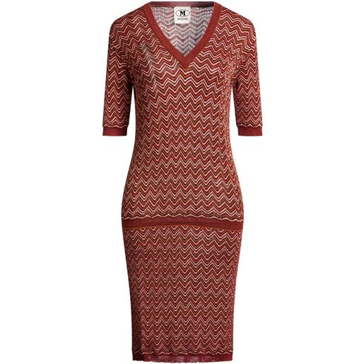 M MISSONI - tubino - mattone