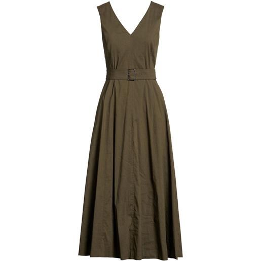 THEORY - vestito estivo - verde militare