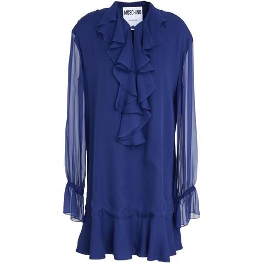 MOSCHINO - vestito corto - blu