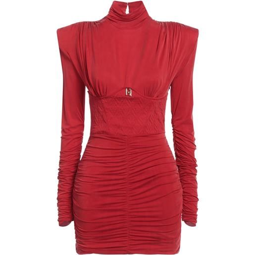 ELISABETTA FRANCHI - tubino - rosso