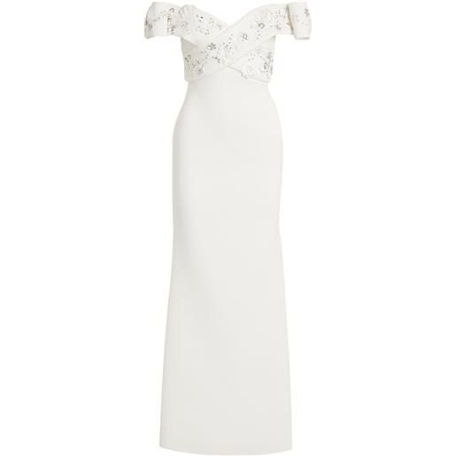 BADGLEY MISCHKA - vestito da cerimonia - bianco