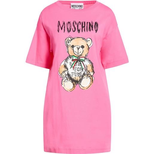 MOSCHINO - vestito corto - fucsia
