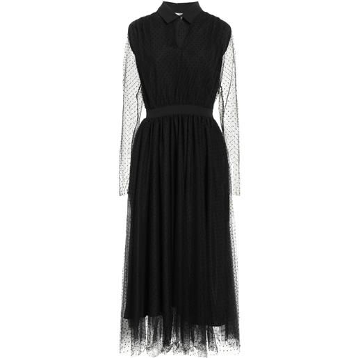 TWINSET - vestito lungo - nero
