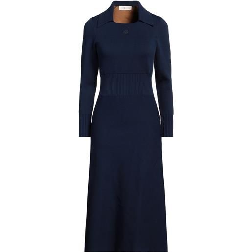 TORY BURCH - vestito in maglia - blu navy