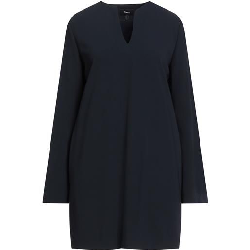 THEORY - vestito corto - blu notte