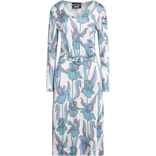 BOUTIQUE MOSCHINO - vestito midi - azzurro