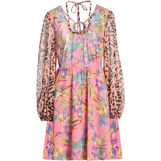JUST CAVALLI - vestito corto - rosa