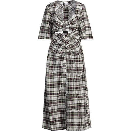 GANNI - vestito estivo - grigio