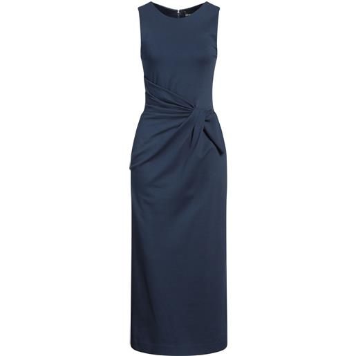 EMPORIO ARMANI - tubino - blu navy