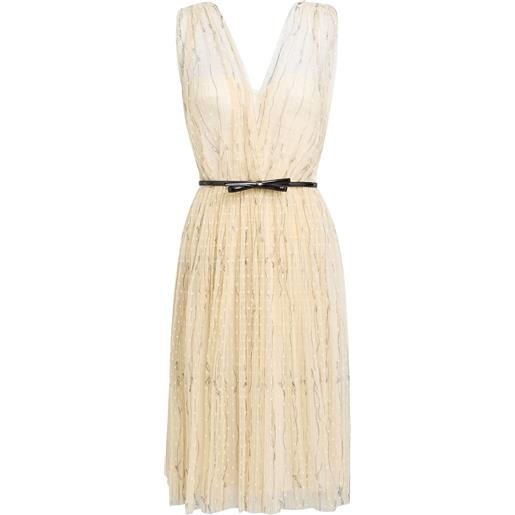 ELISABETTA FRANCHI - vestito estivo - beige