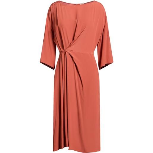 SEMICOUTURE - vestito da ufficio - ruggine