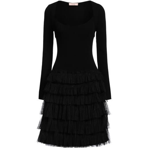 TWINSET - vestito corto - nero