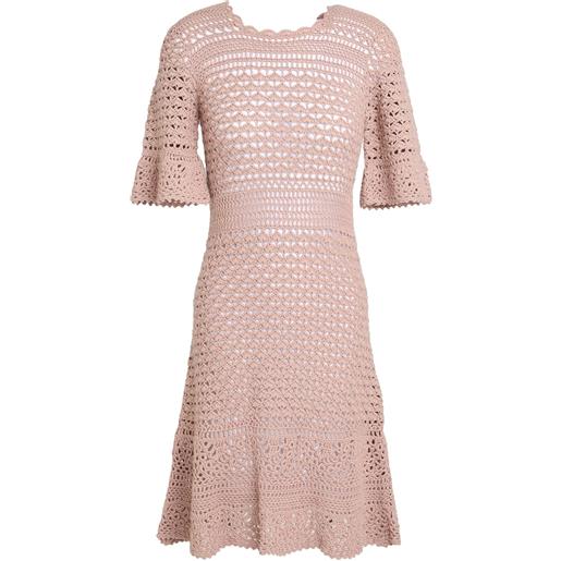 ELISABETTA FRANCHI - vestito corto - nocciola