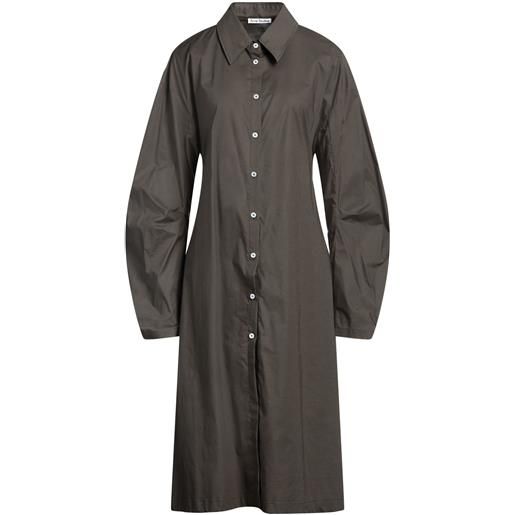 ACNE STUDIOS - vestito chemisier - verde scuro