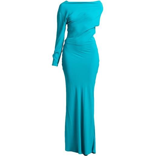 SEMICOUTURE - vestito da cerimonia - azzurro