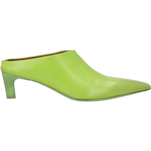 MARSÈLL - mule e zoccoli - verde chiaro