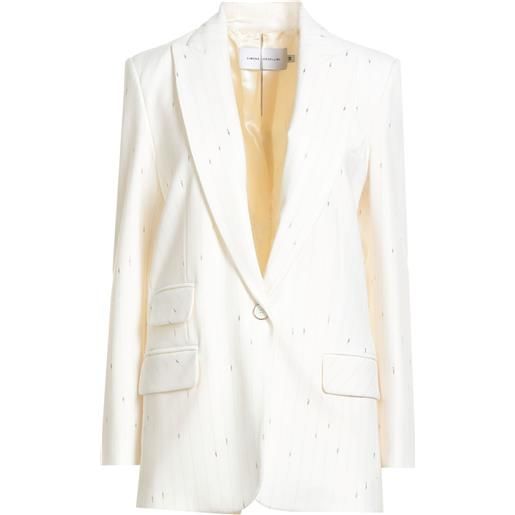 SIMONA CORSELLINI - blazer - avorio
