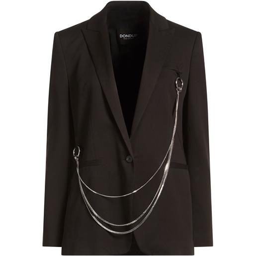 DONDUP - blazer - nero