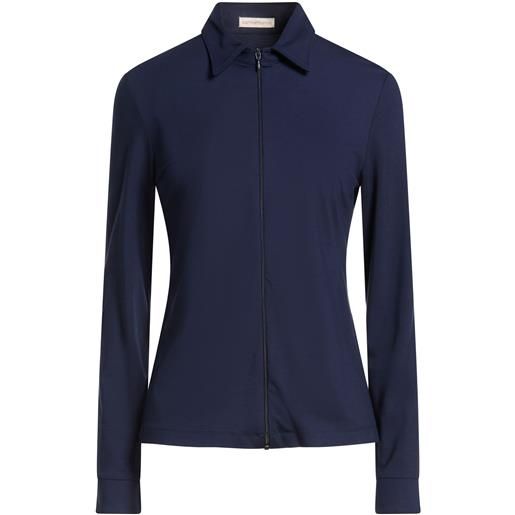 CAMICETTASNOB - camicie e bluse tinta unita - blu navy