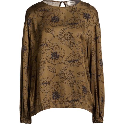 OTTOD'AME - top - verde militare