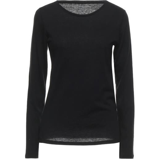 MAJESTIC FILATURES - basic t-shirt - nero
