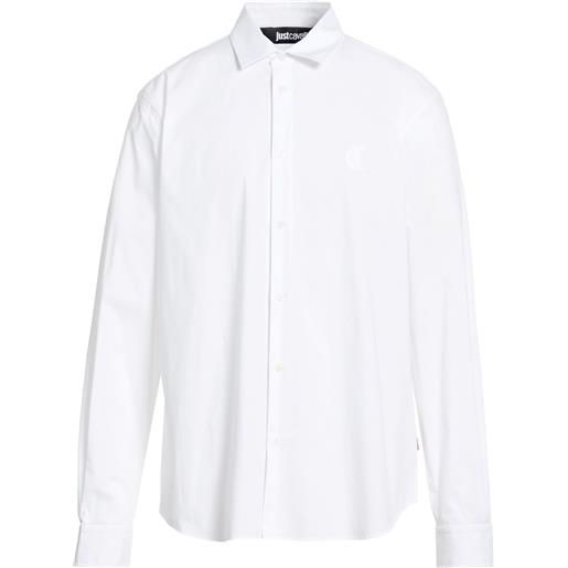 JUST CAVALLI - camicia regular fit - bianco