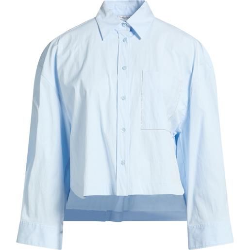 PESERICO - camicie e bluse tinta unita - celeste