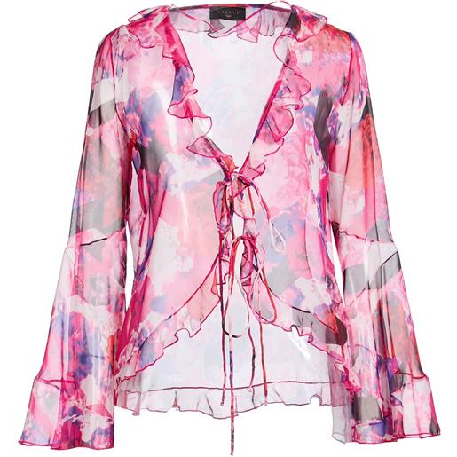 GAëLLE Paris - camicie e bluse fantasia - fucsia