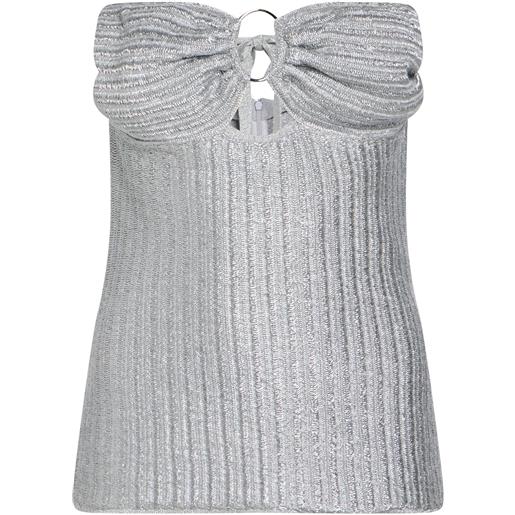 TOM FORD - bustier - argento