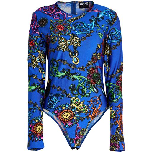 VERSACE JEANS COUTURE - body - blu china
