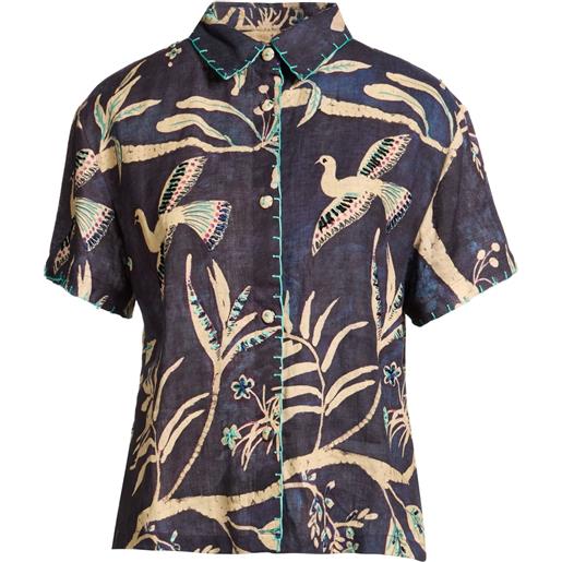 PAUL & JOE - camicie e bluse fantasia - blu notte